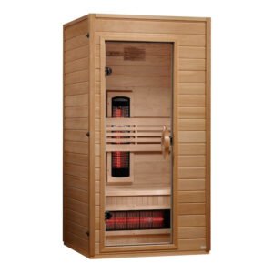 Dynamic Martin 1-2 Person Full Spectrum Near Zero EMF Infrared Sauna