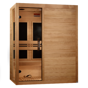 Dynamic Toscana 3 Person Ultra Low EMF Infrared Sauna