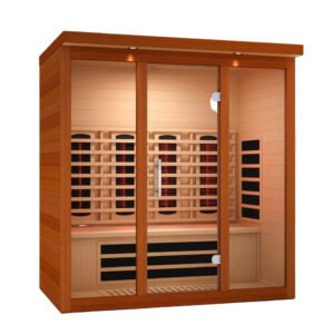 Dynamic Vila Grande 4 Person Full Spectrum Near Zero EMF Infrared Sauna