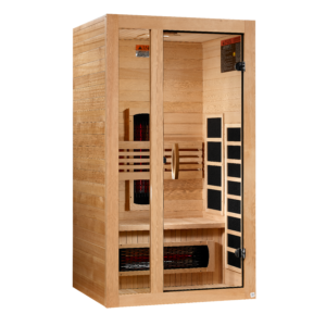 Dynamic Gracia 1-2-Person Full Spectrum Near Zero EMF Infrared Sauna