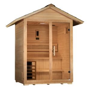 Golden Designs Arlberg 3 Person Outdoor Traditional Sauna