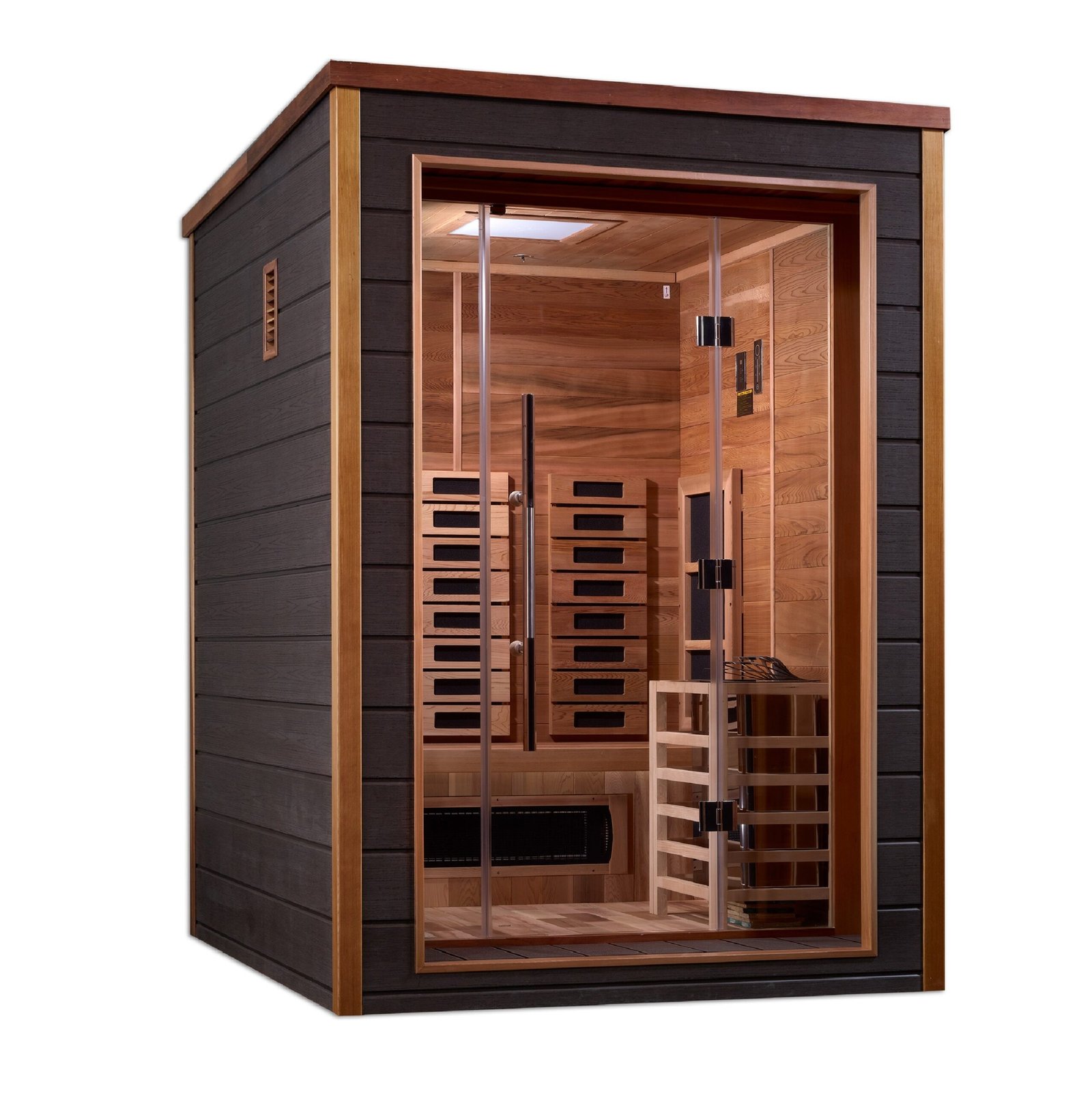 Golden Designs Nora 2 Person Full Spectrum Hybrid Sauna