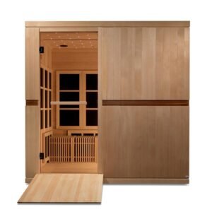 Golden Designs Catalonia Yoga 8 Person Near Zero EMF Infrared Sauna