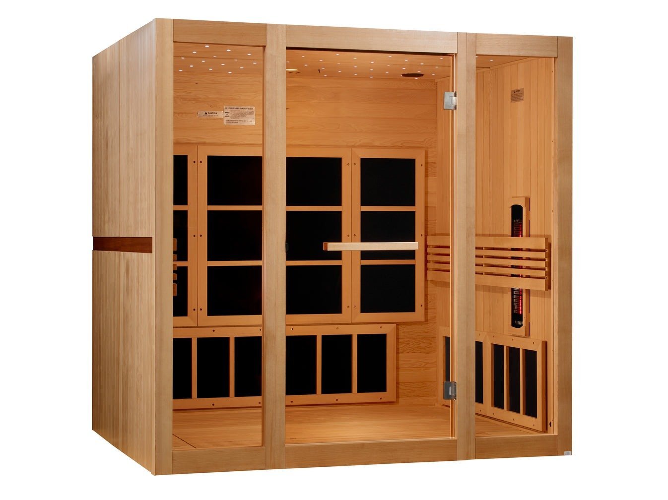 GDI Catalonia 8 Person Full Spectrum Near Zero EMF Infrared Sauna