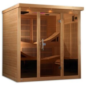 Golden Designs Elite 6 Person Near Zero EMF Infrared Sauna