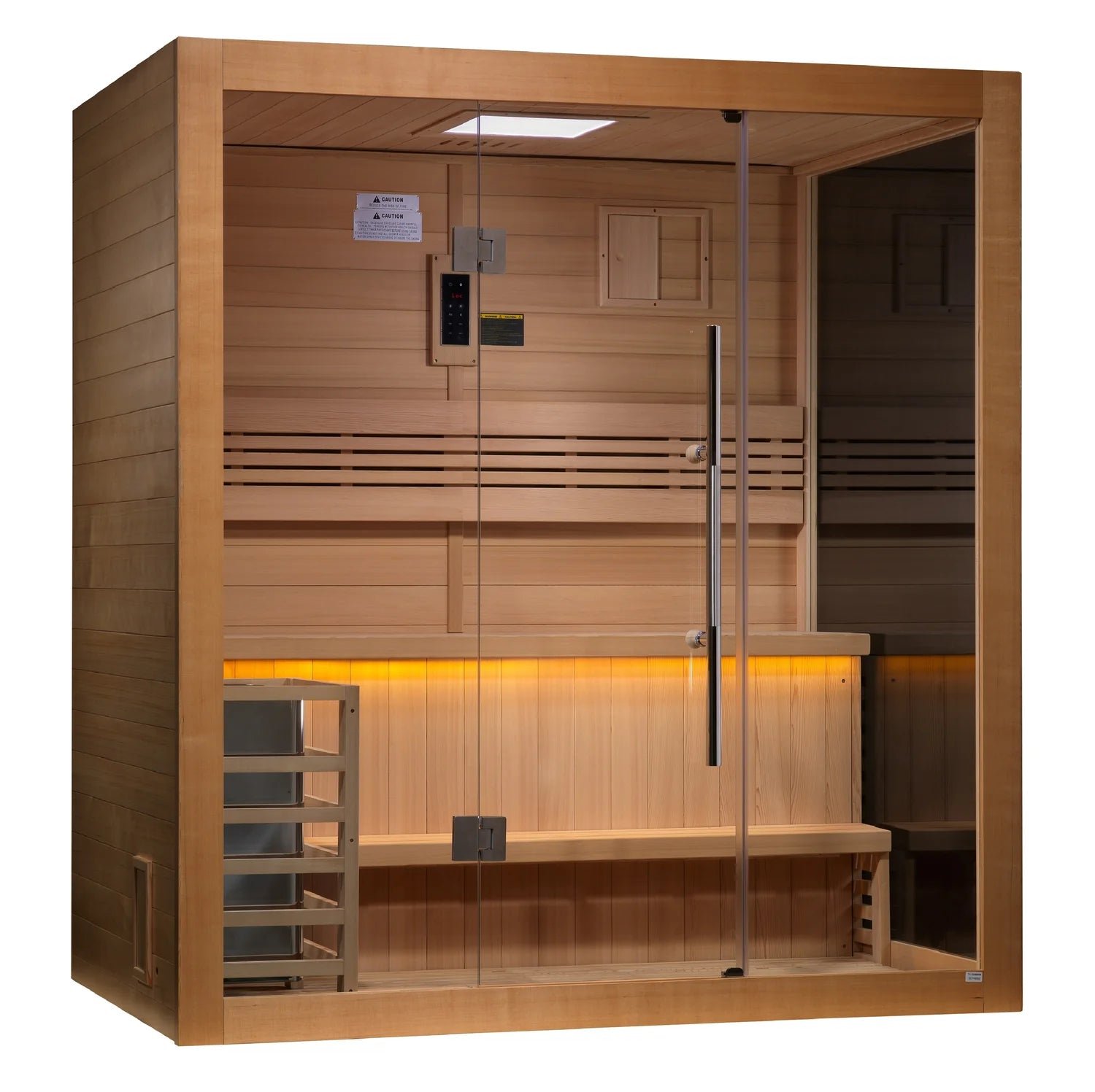 GDI Forssa Edition 3 Person Indoor Traditional Steam Sauna