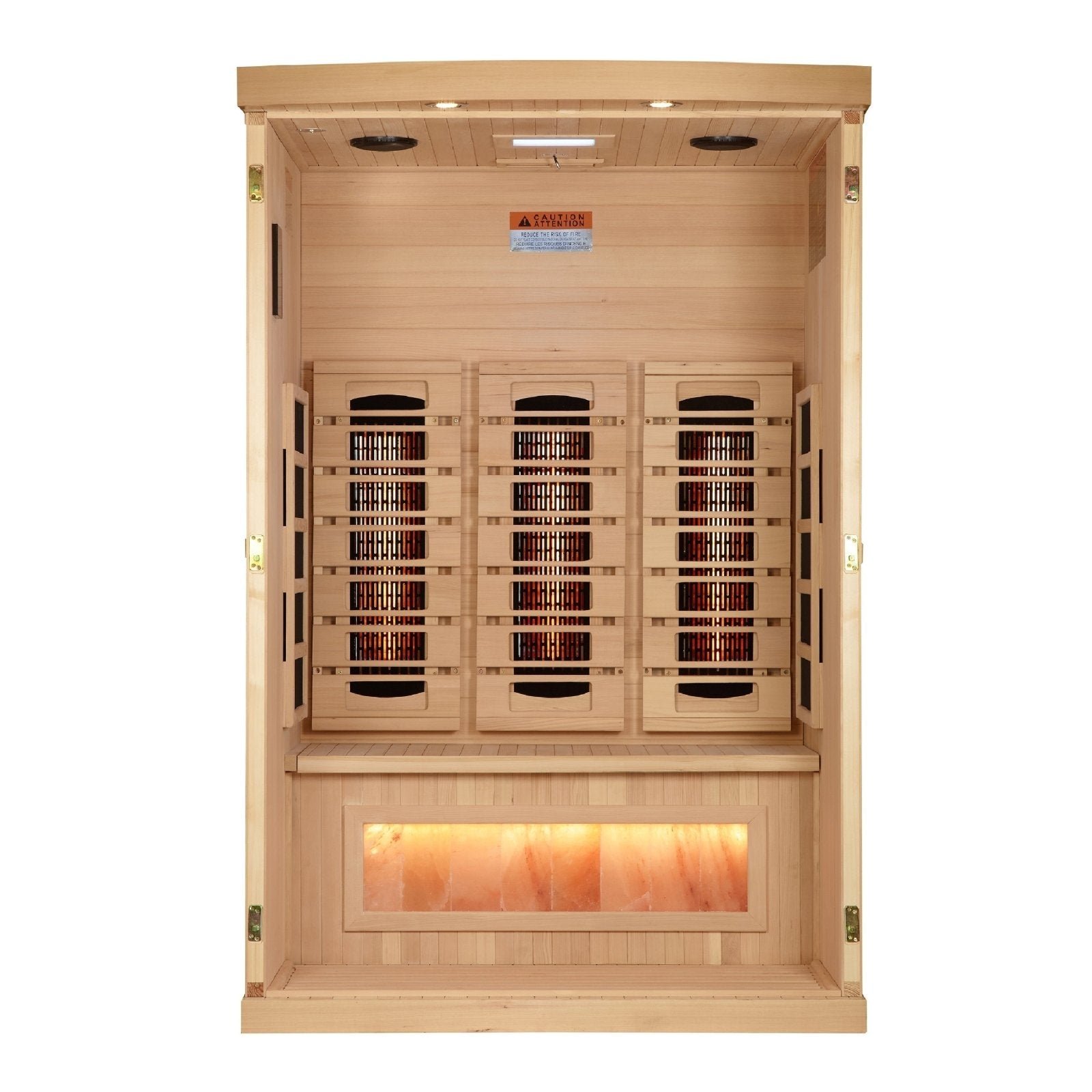 Golden Designs Reserve 2 Person Full Spectrum Infrared Sauna - Image 4