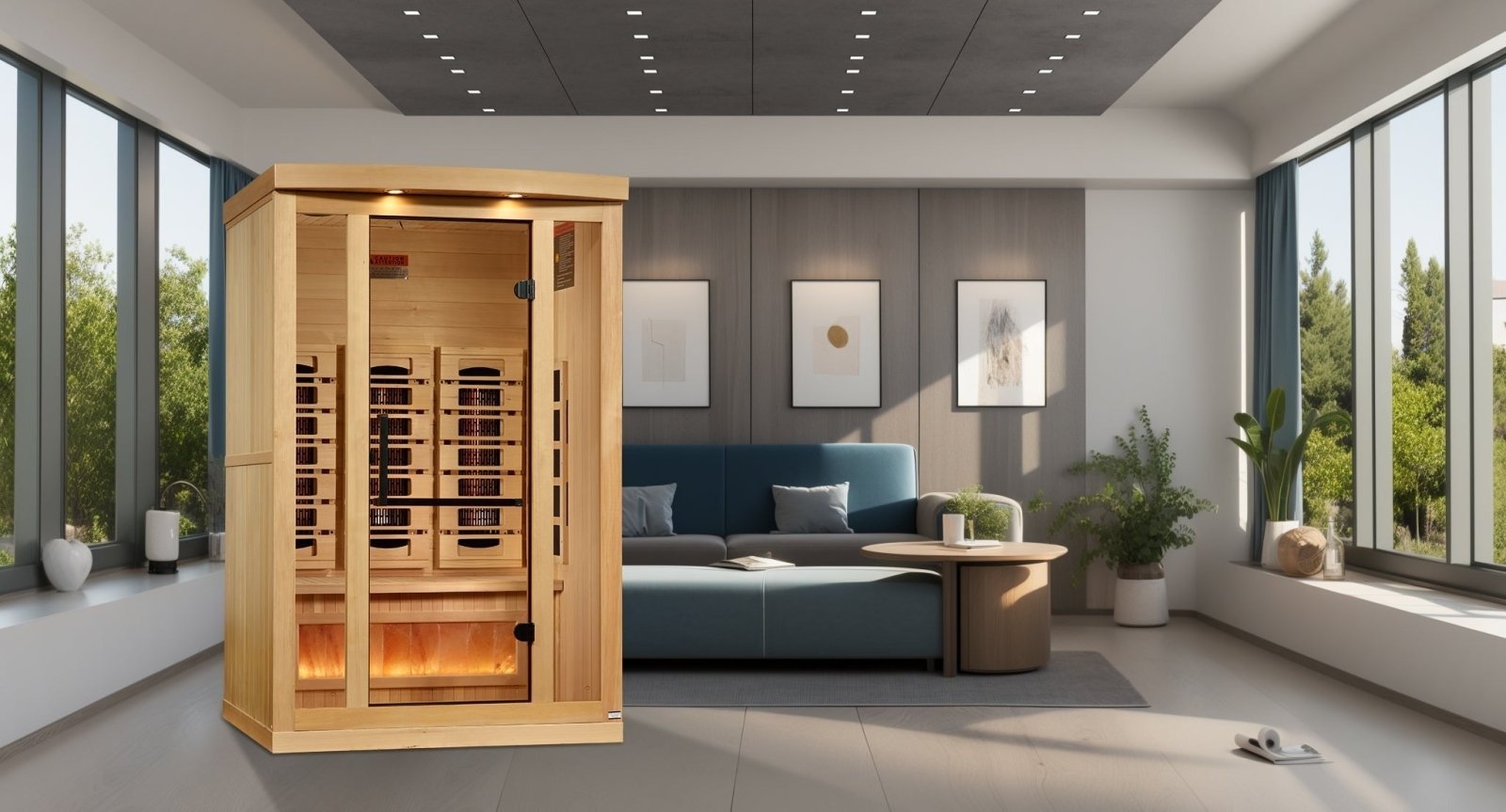 Golden Designs Reserve 2 Person Full Spectrum Infrared Sauna - Image 5