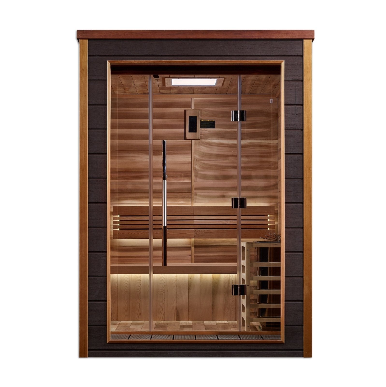 Golden Designs Narvik 2 Person Traditional Sauna - Image 2