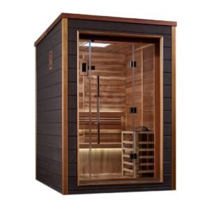 Golden Designs Narvik 2 Person Traditional Sauna