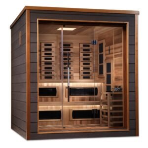 Golden Designs Karlstad 6 Person Full Spectrum Hybrid Sauna