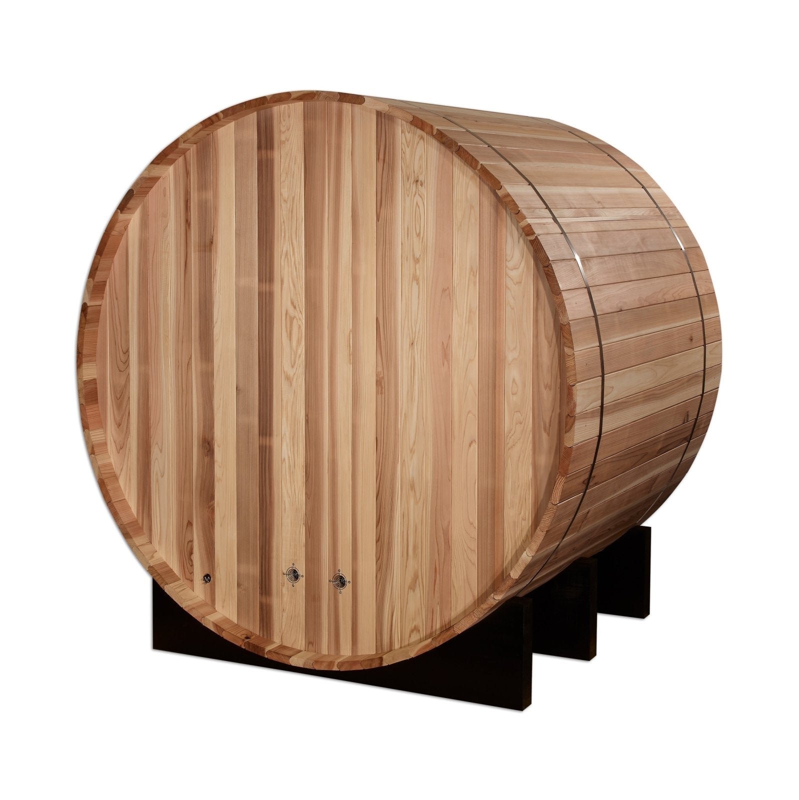 Golden Designs St. Moritz 2 Person Traditional Barrel Sauna - Image 4
