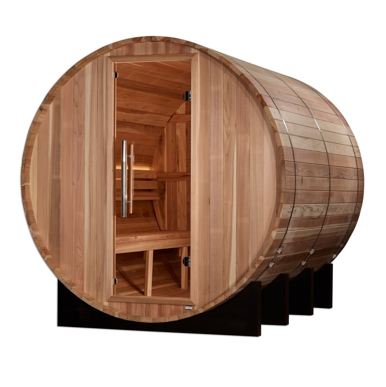 Golden Designs 6 Person Barrel Steam Sauna