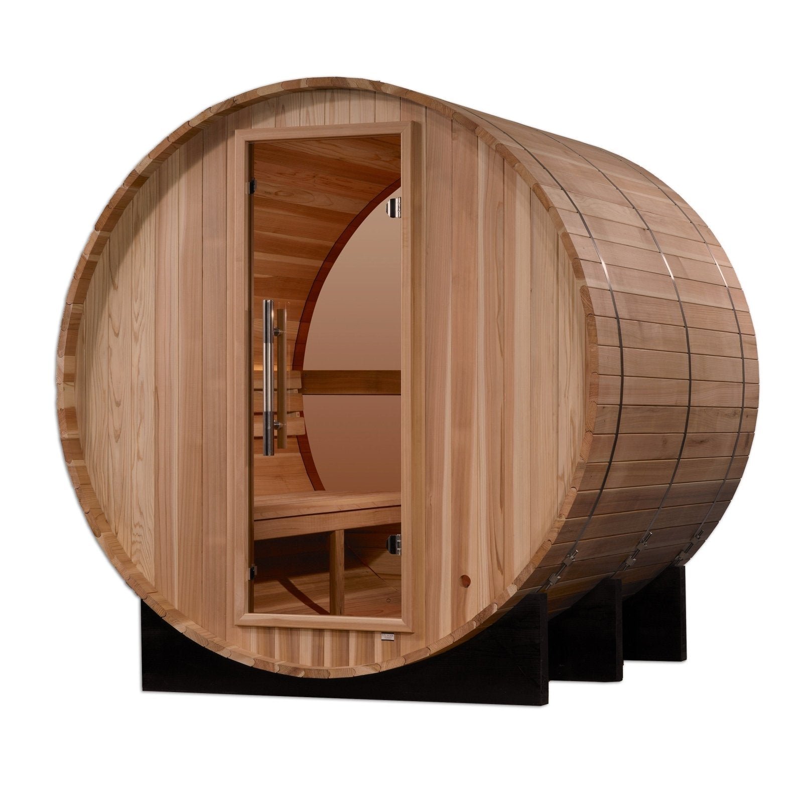 Golden Designs Zurich 4 Person Barrel Sauna - Image 4