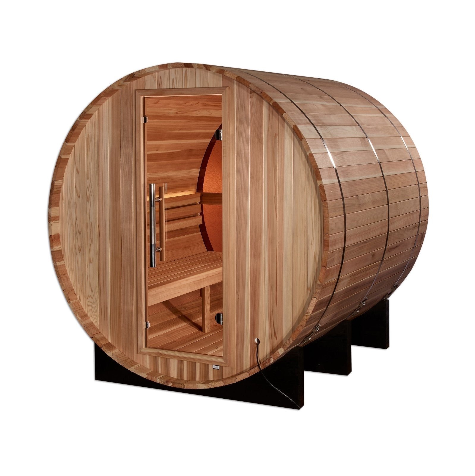 Golden Designs Zurich 4 Person Barrel Sauna - Image 2