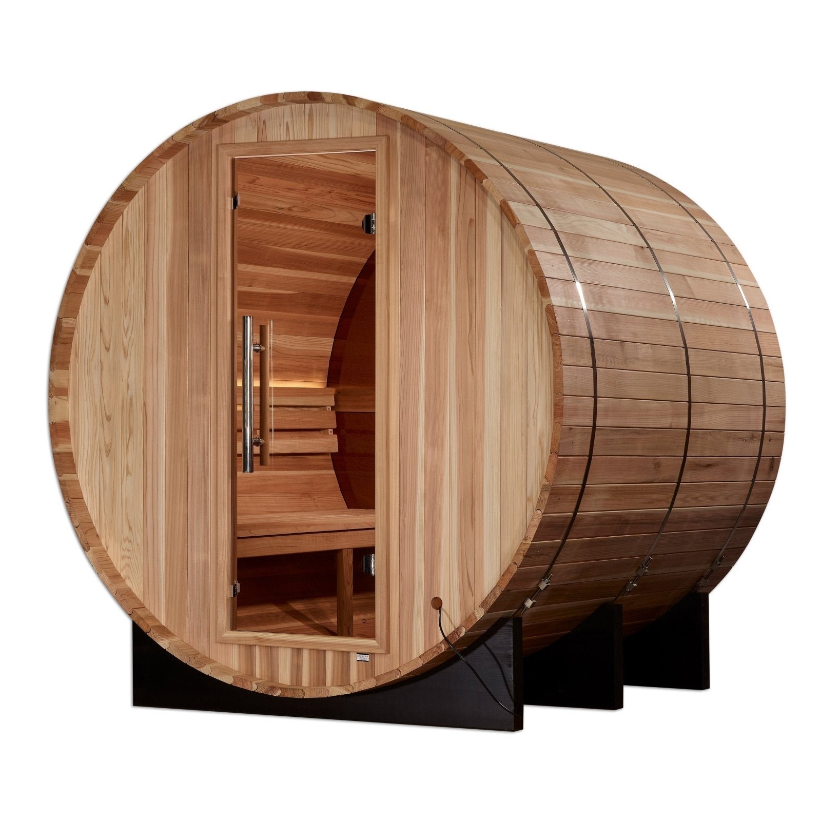 Golden Designs Zurich 4 Person Barrel Sauna - Image 5