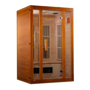 Maxxus Aspen Dual Tech 2 Person Low EMF Infrared Sauna