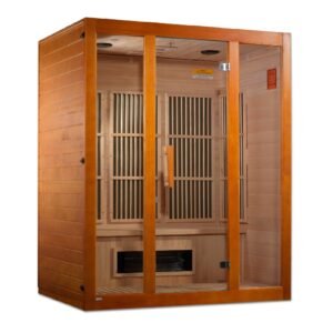 Maxxus Alpine Dual Tech 3 Person Low EMF Infrared Sauna